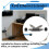 RJ45 Cat6A UTP LAN Cable Tool-Less Extension Connector Network Extender Junction Adapter Connection Box 8