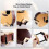 Supporto Portatile In Legno Massello per Chitarre Acustiche e Folk. 2