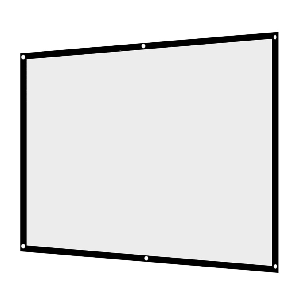 Foldable Projection Curtain 100In 7055741868610