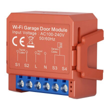 Tuya Garagedörröppnare WiFi Garagedörrsmodul Timing Garagelucka Rulljalusidörr -Off