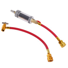 Herramienta de Inyección de Aceite para Manguera de Inyector de Aire Acondicionado con Tinte para Automóviles R134A UV01-R