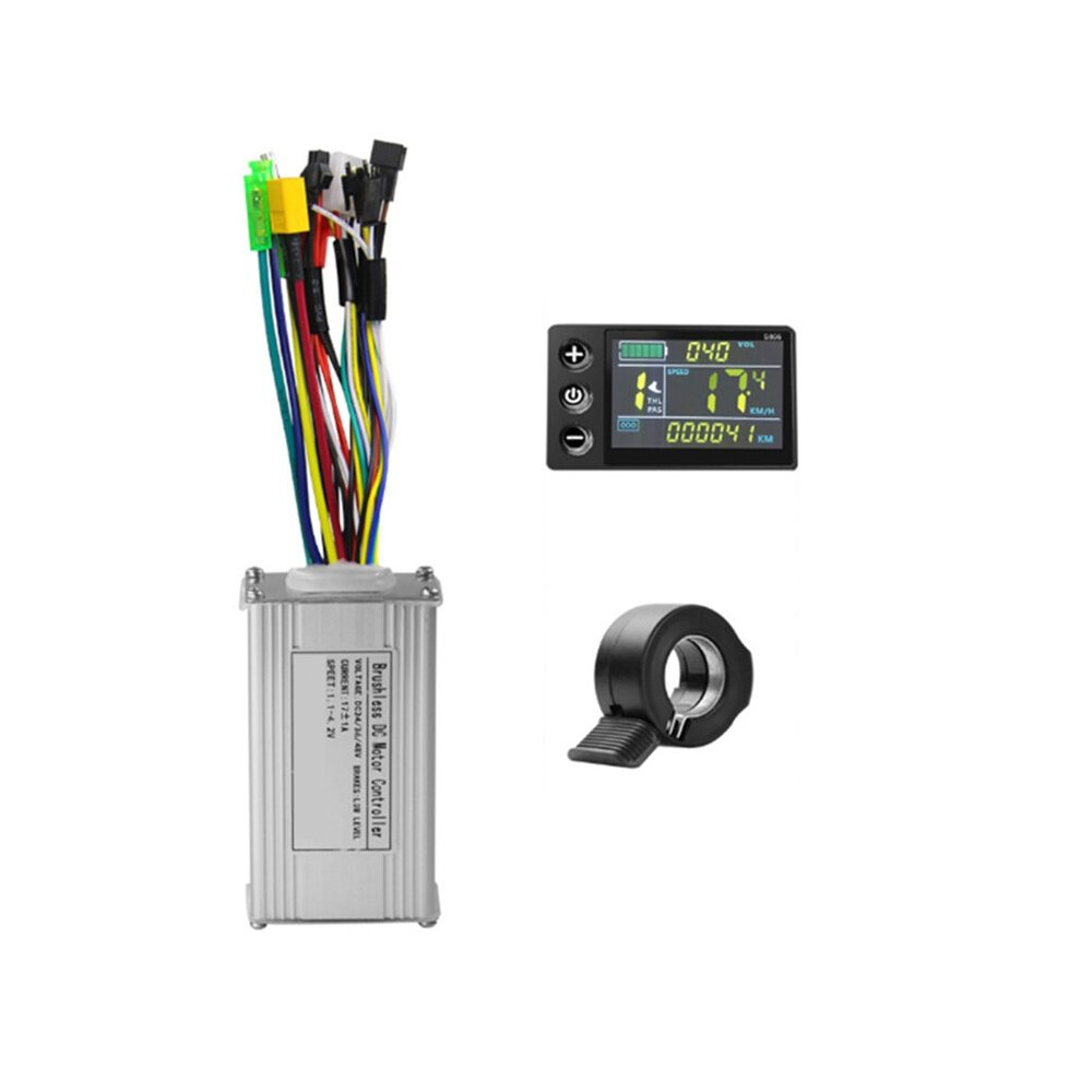 Three Mode Ebike Sine Wave Controller 6 Tube 36V 48V 17A Lcd S866 Color Display For Brushless Wheel Hub Motor 4713774058592