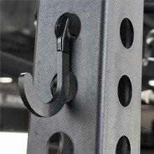 8PCS Squat Rack Accessories Hook Holder,Power Rack Attachments Hooks,DIY Storage Hook for Resistance Bands Barbell