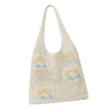 Crochet Beach Toted Bag Summer Beach Bag for Women Aesthetic