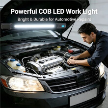 COB Silicone Work Light Magnetic Auto Repair, Outdoor Camping, Flashlight, Running Light, Fishing Light Headlight