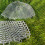 2Pcs Rubber Fishing Net Replacement Netting Without Handle Fly Fish Landing  Bag Foldable Rubber Mesh White 8