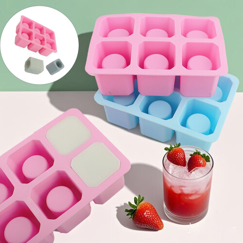 Practical Ice Cup Tray Ice Cup Maker Ideal For Cold-Blue 2
