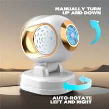 Automatic Bubble Machine Bubble Blowing Toy with Lights Electric Rotatable Bubble Blower for Outdoor Party Wedding B