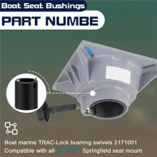 4 Pack Boat Swivel Bushings Boat Swivel Sleeve Boat Pedestal Bushing Marine Pedestal Post Sleeve