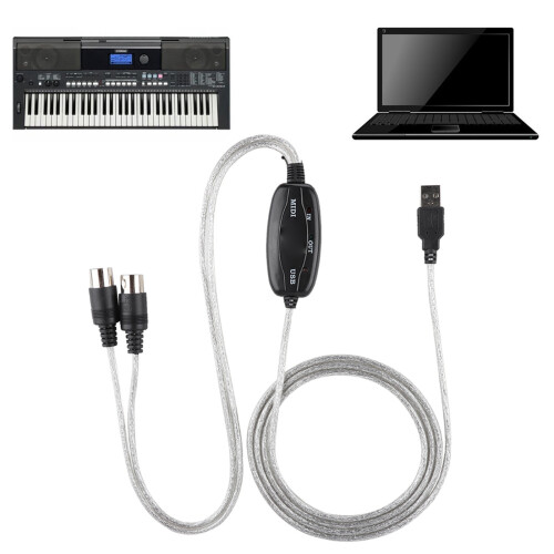 Simple MIDI to USB Converter for Home Studios