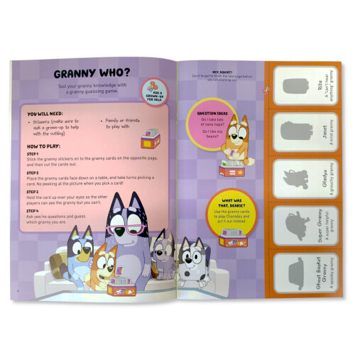 Bluey: Here Come The Grannies! Sticker Book 2