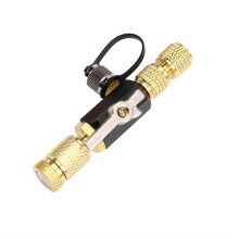 HVAC Valve Core Removal Tool, 1/4" & 5/16" SAE Valve Core Remover, Vacuum Rated High Flows Refrigerant Service Tool