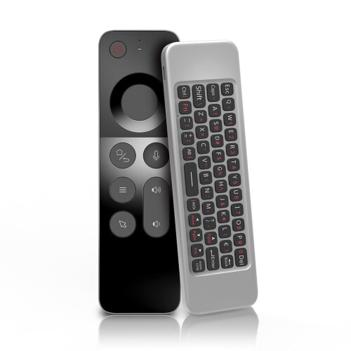 W3 2.4G Wireless Voice Air Mouse Remote Controller  Keyboard for Android TV BOX / Windows / Gyroscope Remote 2