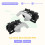 1Pair Car Inner Door Handle Chrome EV58-59330-A EV58-58330-A for  Escape 2003-2012 Repla Interior Door Pull Trim 1