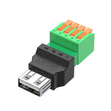 Tragbarer USB 2.0-A-Konverterstecker zum-Weiblicher Stecker