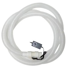 Ventilador Extractor Pequeño para Cocina, 2/2.5/3.2/4/5, para Baño, con Tubo de Moxibustión y Extracción de Humos, con Tubo de 5 M y Enchufe