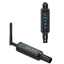 Novo Receptor DMX Sem Fio, Transmissor, Controlador DMX 2.4G, Controle de Iluminação de Palco para Iluminação de Bar, Discoteca e Palco de LED