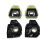 For  Beetle   4PCS Upper & Lower Radiator Mounts Bracket 1J0806155E,1J0806157F 4