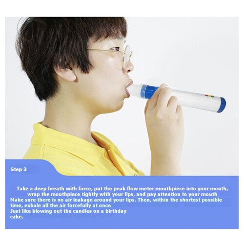 Lung Capacity Trainer Breath Training Device with Accurate Measurement, Adjustable Resistance 2