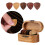 Wooden Guitar Pick with Storage Box Guitar Solid Wood Picks 2