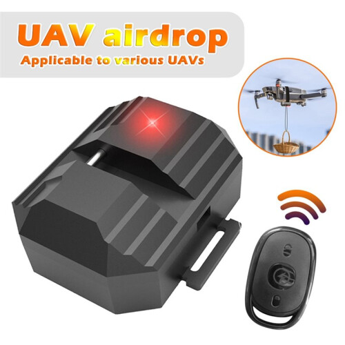 Drone Airdrop Thrower System 2.4 Remote Control General Payload Delivery Thrower Air Dropper Device Drone Accessories 2