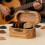 Wooden Guitar Pick with Storage Box Guitar Solid Wood Picks 4