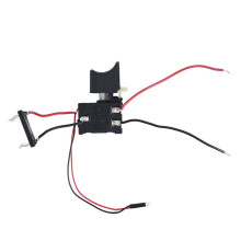 7.2 V - 24 V 16A Electric Drill Control  Cordless Trigger  with Small Light for Power Tool