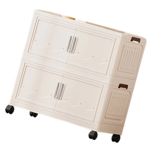 Large Flexible Storage Container Featuring Smooth Wheels-2 2