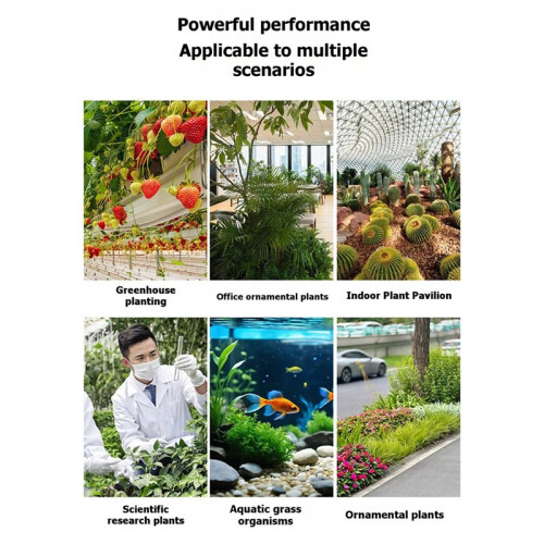 Professional PAR Meter PPFD Tester Quantum Sensor Full-Spectrum High Accuracy for Plant Growth 400-700nm Range 2