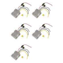 5X Cart Converter 48V 36V to 12V Converter 12V 20A 240W Converter Voltage Regulator for Cart Club Car