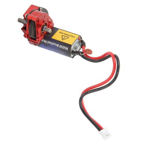 Getriebe 66T Motor SCX24 Alu Rot Upgrade