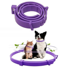 Lot de 4 Colliers Apaisants Aux Phéromones pour Chiens, Effet Durable de 60 Jours, Confortables et Anti-Anxiété, pour Chiens de Petite, Moyenne et