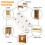 Flat Stainless Steel Repair Mending Fixing Plate Brackets Support 2pcs 3