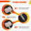 For PSV2000 Flex Cable L R Left and Right  Buttons Keyboard Connection Flexible Ribbon Cable 6