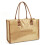 Large Capacity PVC Handbag with Ergonomic Handle Birthday-brown 1