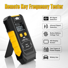RE110 Car Key Frequency Tester Door TV RF IR Remote Control Tester Detector Inspection Tool for 315 433 868 902 MHz