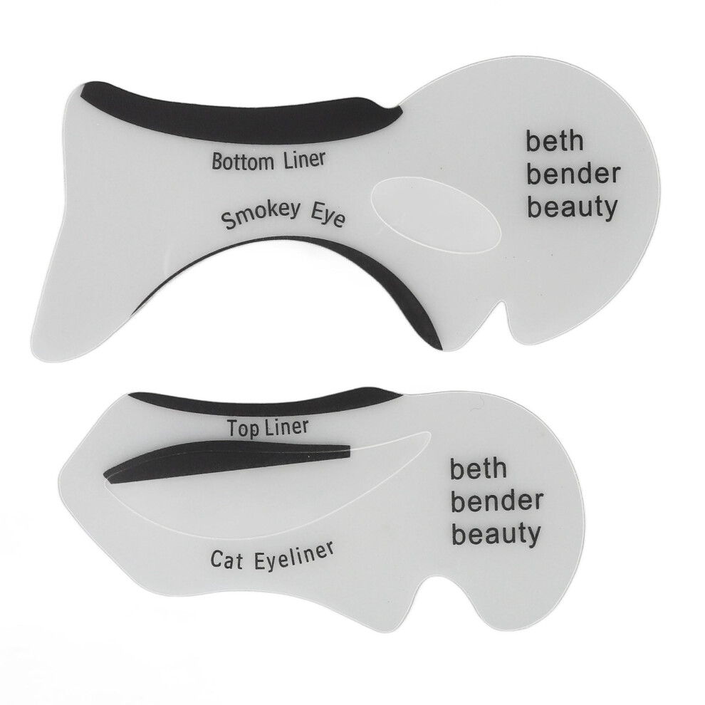 EVA Makeup Stencil Set 2Pcs Reusable
