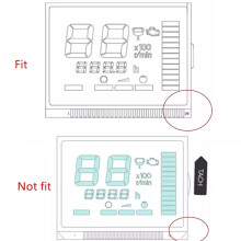 Motorcycle Digital Multifunction Tachometer Gauge Unit LCD Display for 6Y5-8350T-D0-00