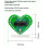 DIY Kit Electronic Multi-Function Heart-Shaped LED Clock Digital Tube Display PCB Soldering Practice Kit 7