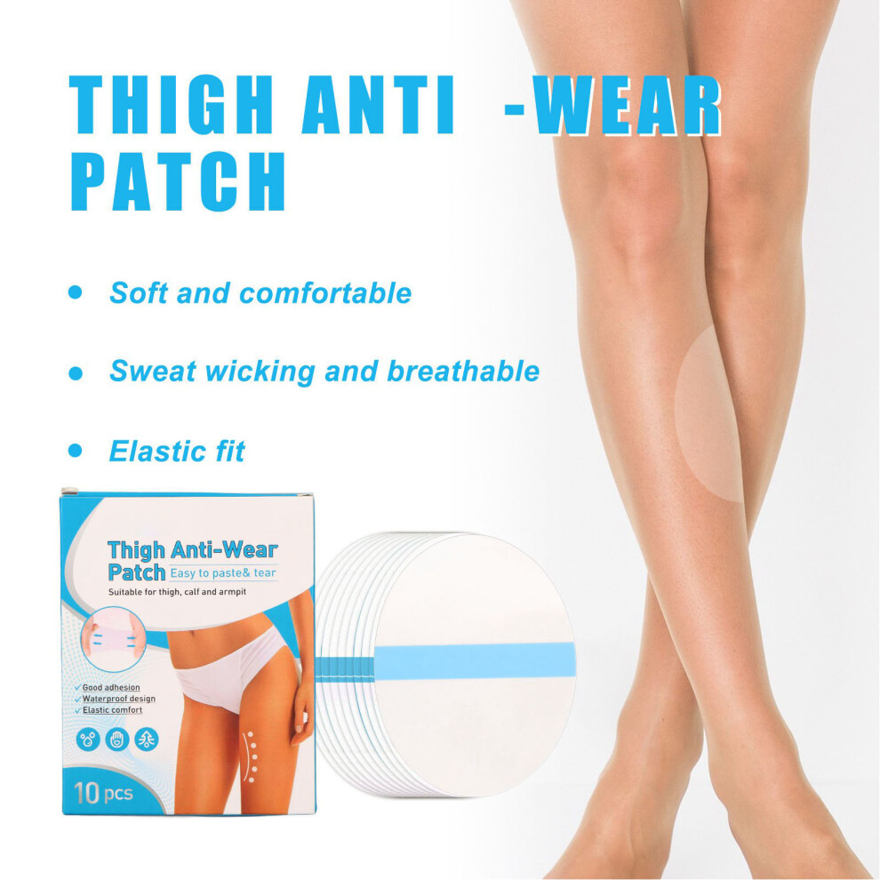 30 Pack Anti-Chafe Thigh Patches Women