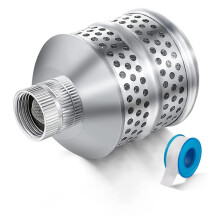 Bubbler Sprinkler Heads, 3/4 Inch Internal Thread Rustproof Aluminum Diffuser Flood Nozzle for Yard, Vegetable Garden