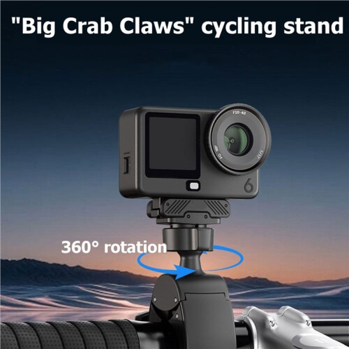 Handlebar Bike Mount for Action6  Motorcycle Clamp Mount with Magnetic Quick Release Adapter 1