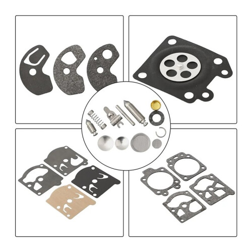 K10 WAT / D10 WAT Carburetor Repair Kit 5 Pack - Ensures Smooth Engine Operation 2
