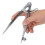200mm Drawing Wing Leather DIY Adjustable Creaser Wing Divider,Rotating  Tool Leathercraft Compasse 7