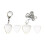 Porte-crochets de guitare transparent, 2 pièces, collier-1 3