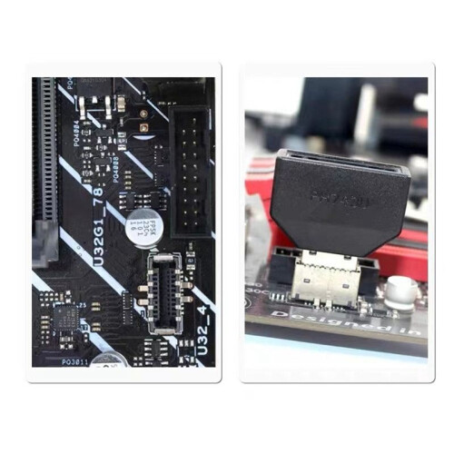 USB3.2 Type-E 19Pin/20Pin to USB 19P Chassis Front USB Type-A Type-C Extension Adapter for Desktop Motherboard 2