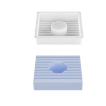Kandelaar Epoxy Casting Siliconen Mal voor Sieraden-D6091 2