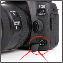 Replacement Rubber Skin Cover for 5D Mark IV Front Shell Shutter Cable Interface Plug Camera Repair Parts
