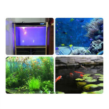 Aquarium Clean Light Fish Tank Light Aquarium Algae Clean Light Waterproof Clean Lamp 7W US Plug