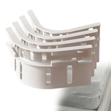 Bed Sheet Holder with Lock Strips, 4Pcs Adjustable Mattress Fasteners Clips, Keep Sheets in Place,Fixed Bed Cover Set